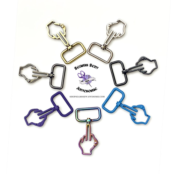 1” Eff U Swivel Clasp (One Pair)