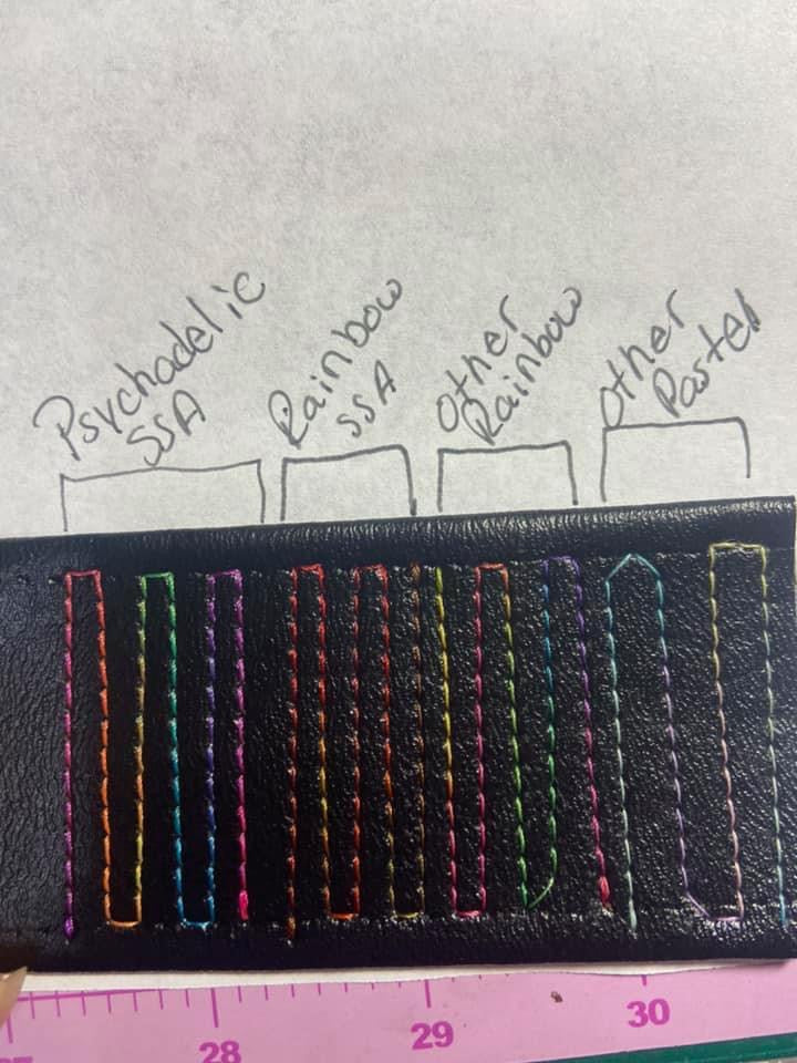 Psychedelic String Bonded Polyester Tex45 SSA