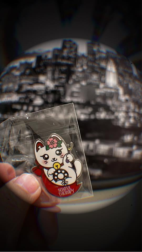 Lucky Cat Machine Magnet