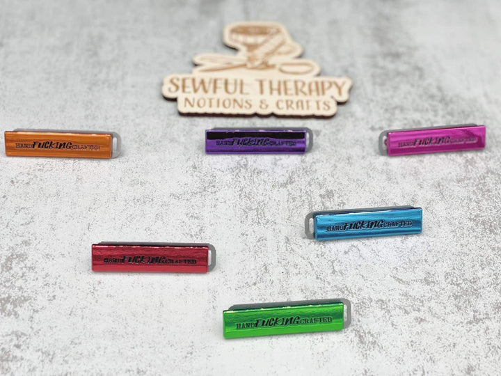 Chroma: “handFUCKINGcrafted” Metal Label Tag