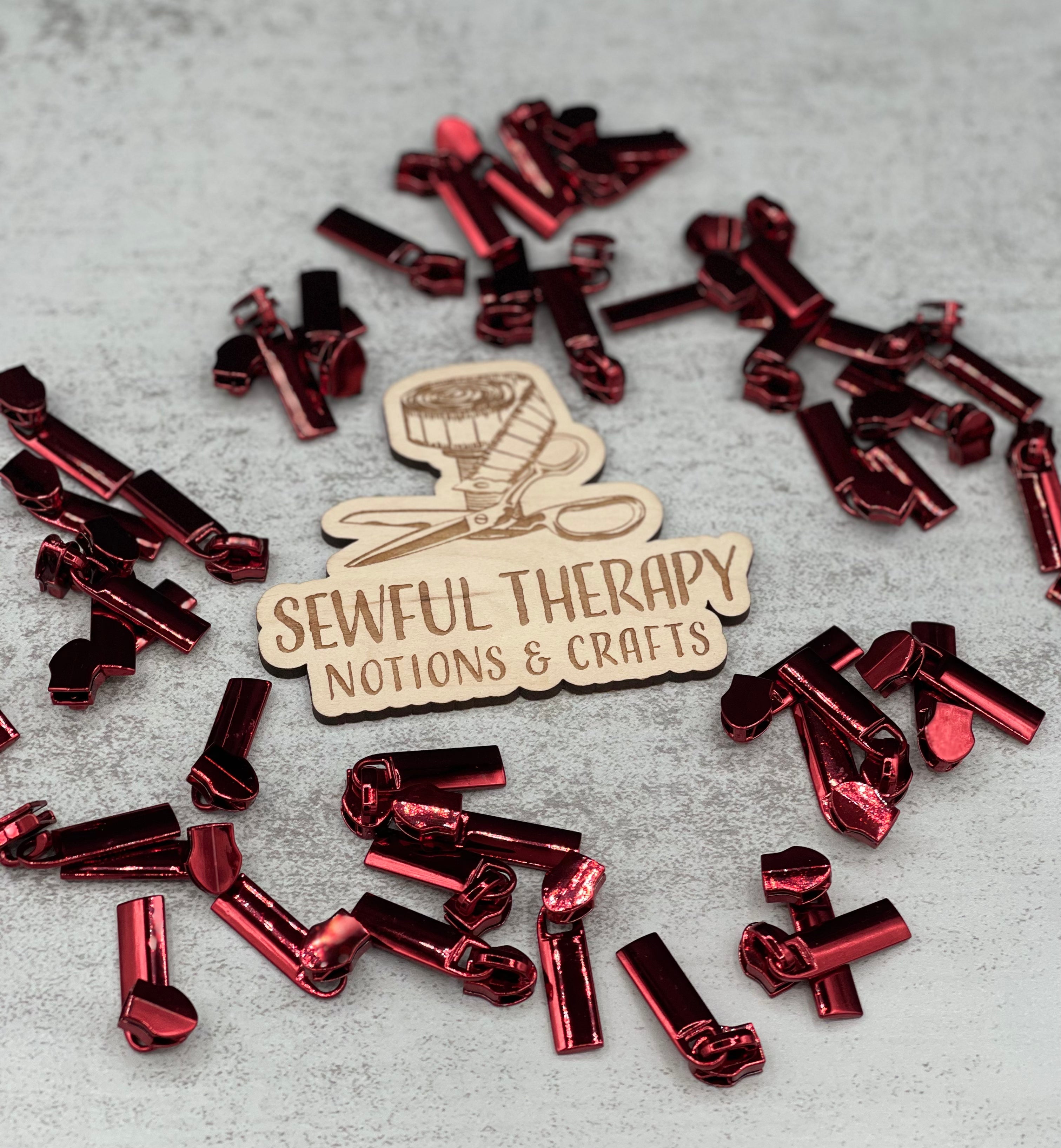 Chroma: #5 Bar Zipper Pulls (Pack of 5)