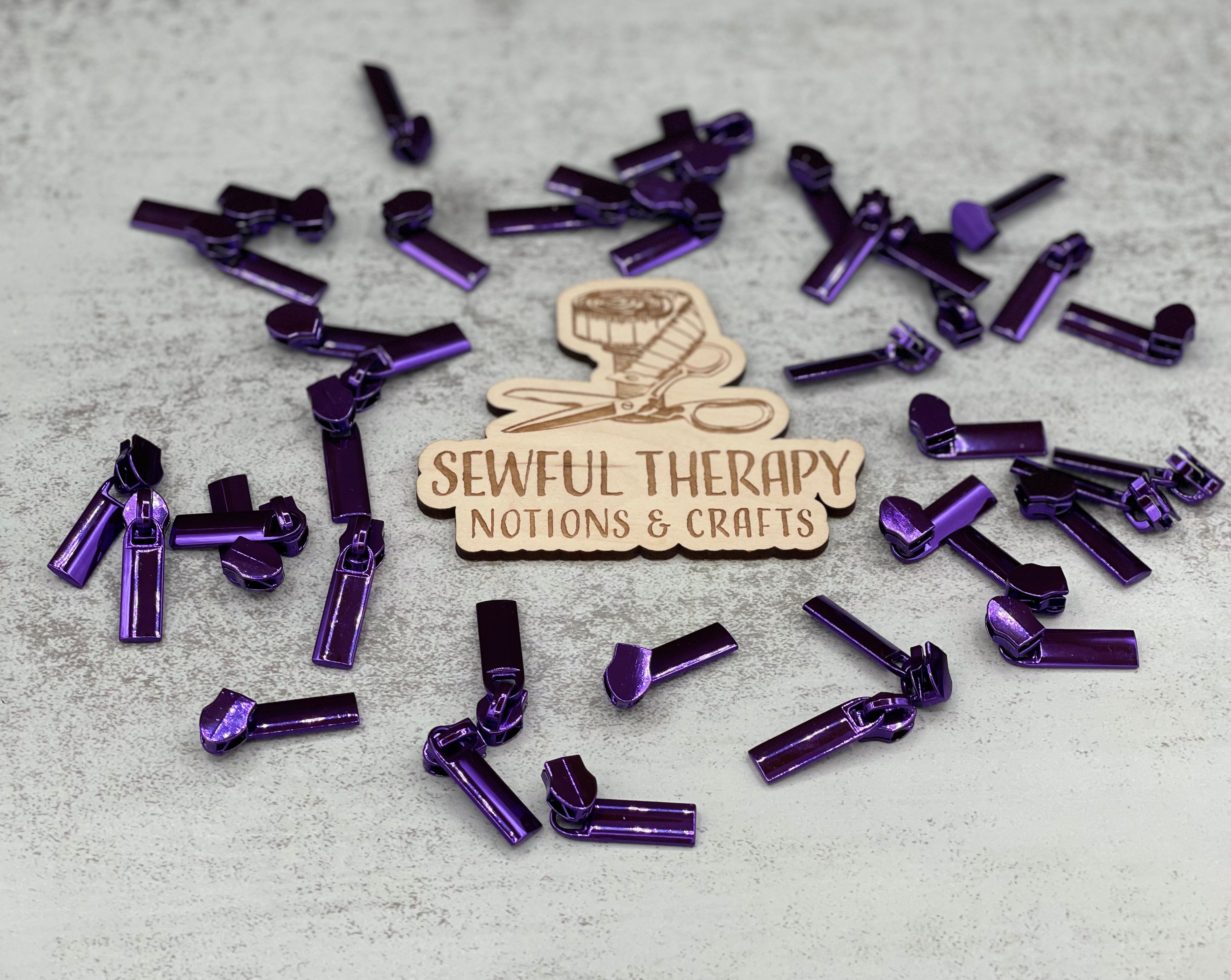 Chroma: #5 Bar Zipper Pulls (Pack of 5)