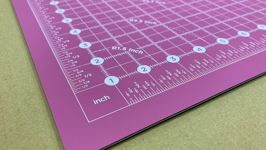 DISCOUNTED SHIPPING in Continental US: Sewfrxtion™ A0 Double-Sided Cutting Mat - 36”x48”