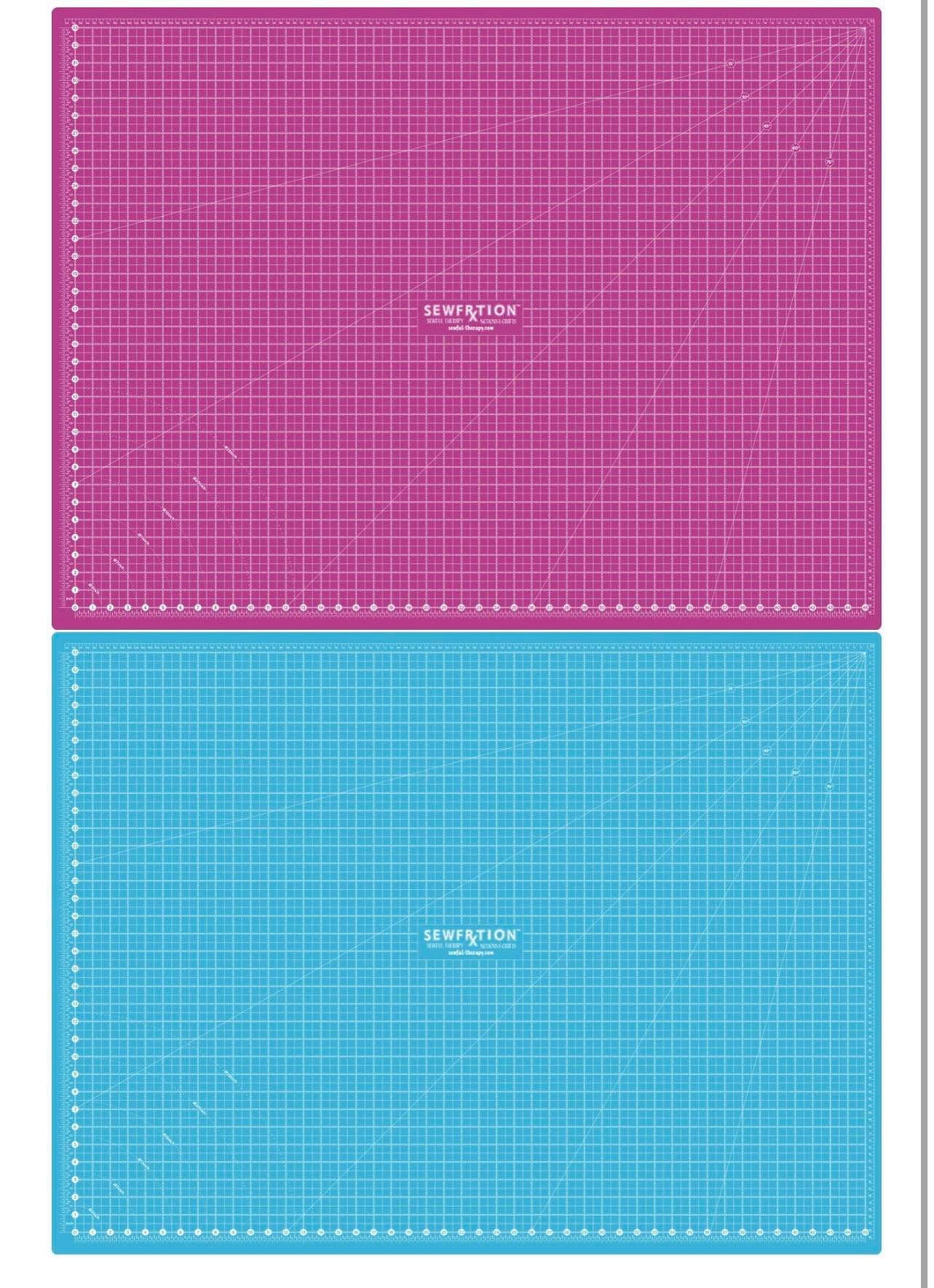 FREE SHIPPING in Continental US: Sewfrxtion™ A0 Double-Sided Cutting Mat - 36”x48”