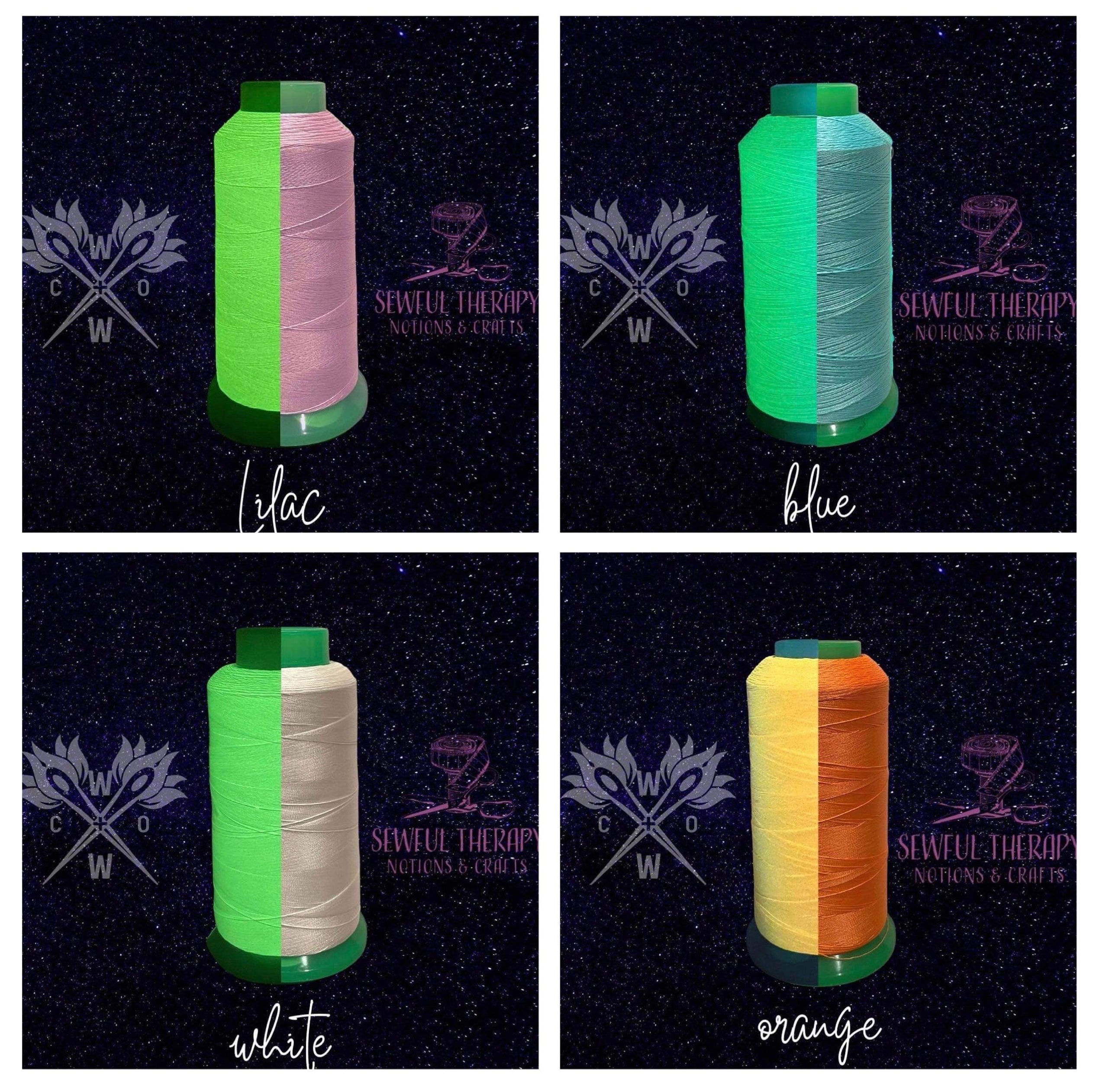 Glow Up: Glow in the Dark Thread Tex50