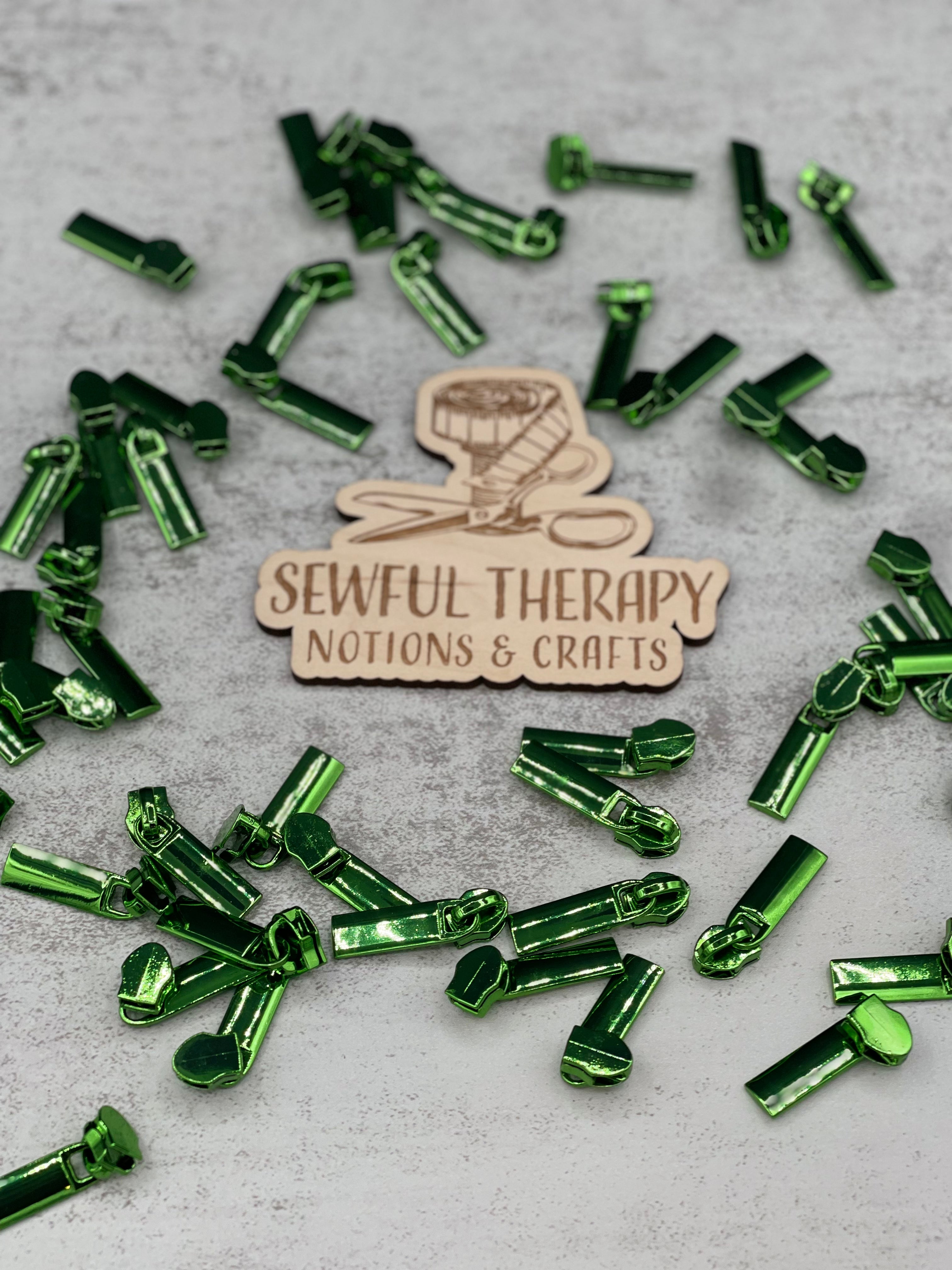 Chroma: #5 Bar Zipper Pulls (Pack of 5)