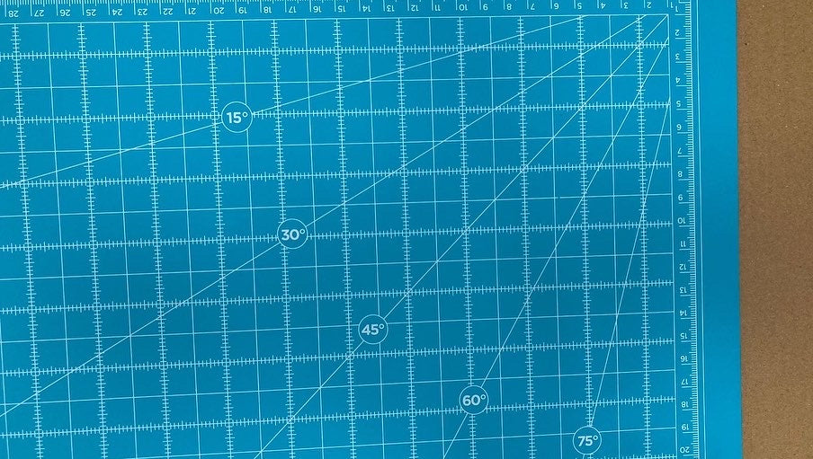 DISCOUNTED SHIPPING in Continental US: Sewfrxtion™ A0 Double-Sided Cutting Mat - 36”x48”