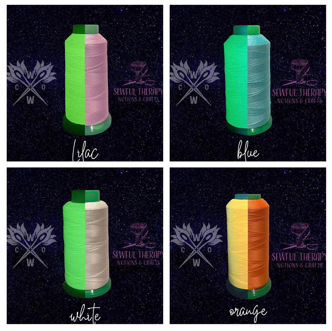 Glow Up: Glow in the Dark Thread Tex67